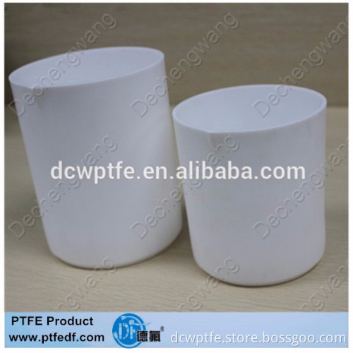 Resistant acid and alkali special used PTFE containers in laboratory